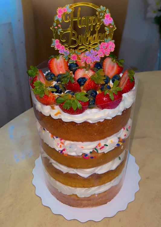 Naked Acetate Cake