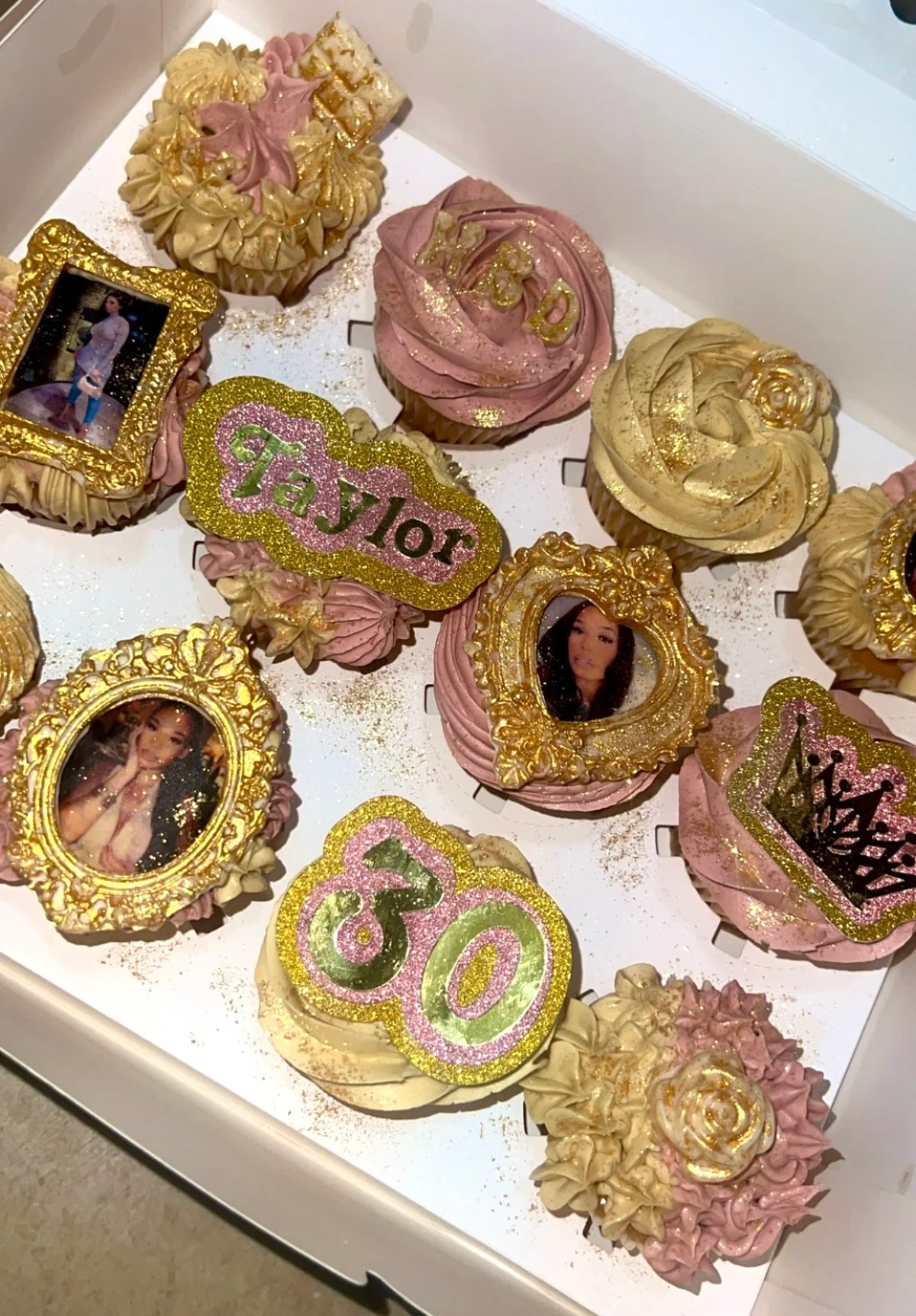 Luxury Glamorous Cupcakes
