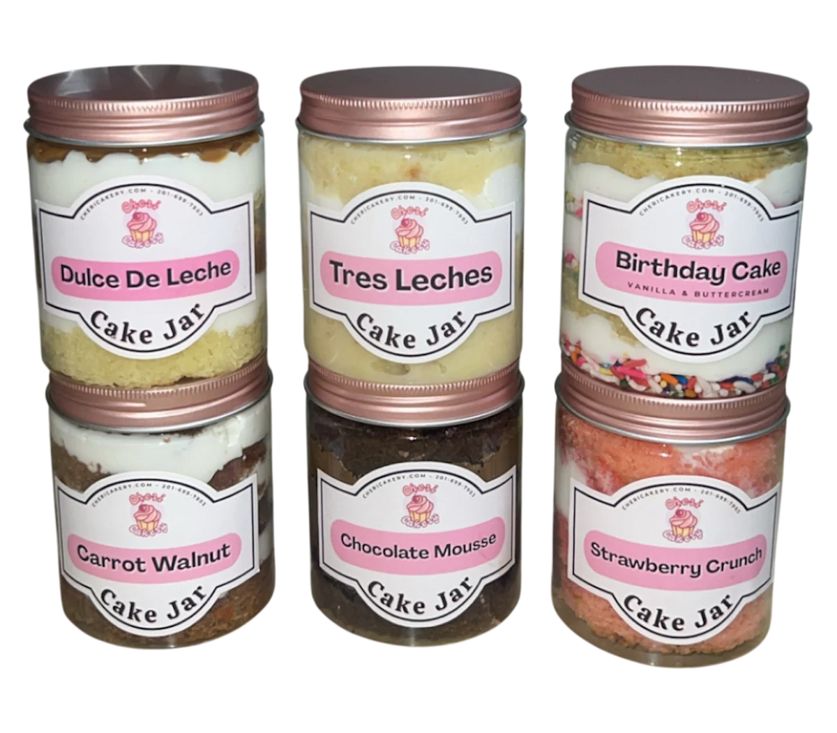 Cake Jars - 8 Oz