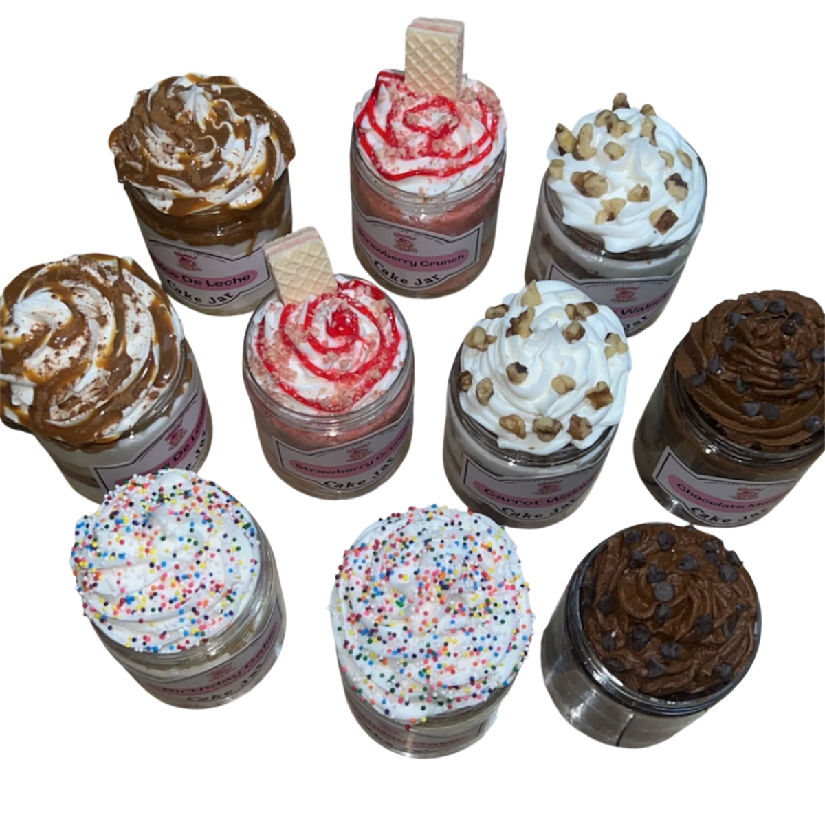 Cake Jars - 8 Oz