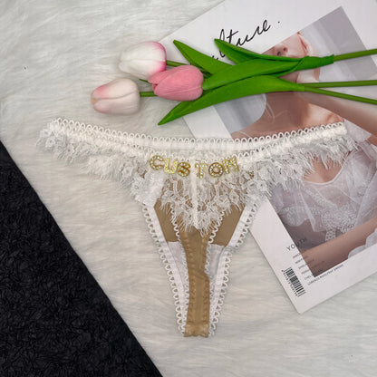 Fantasy Custom Name Thong