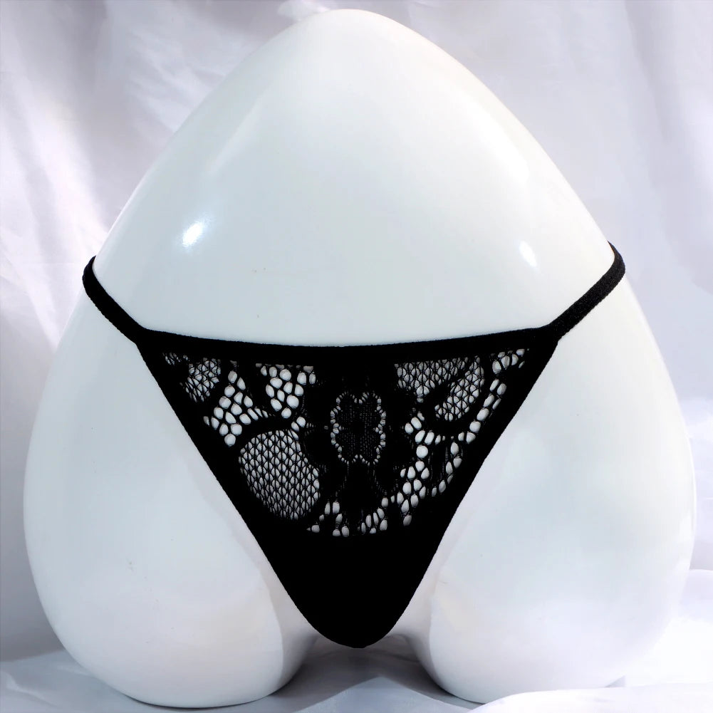 Sexy  Lace Custom Name T-Back Thong
