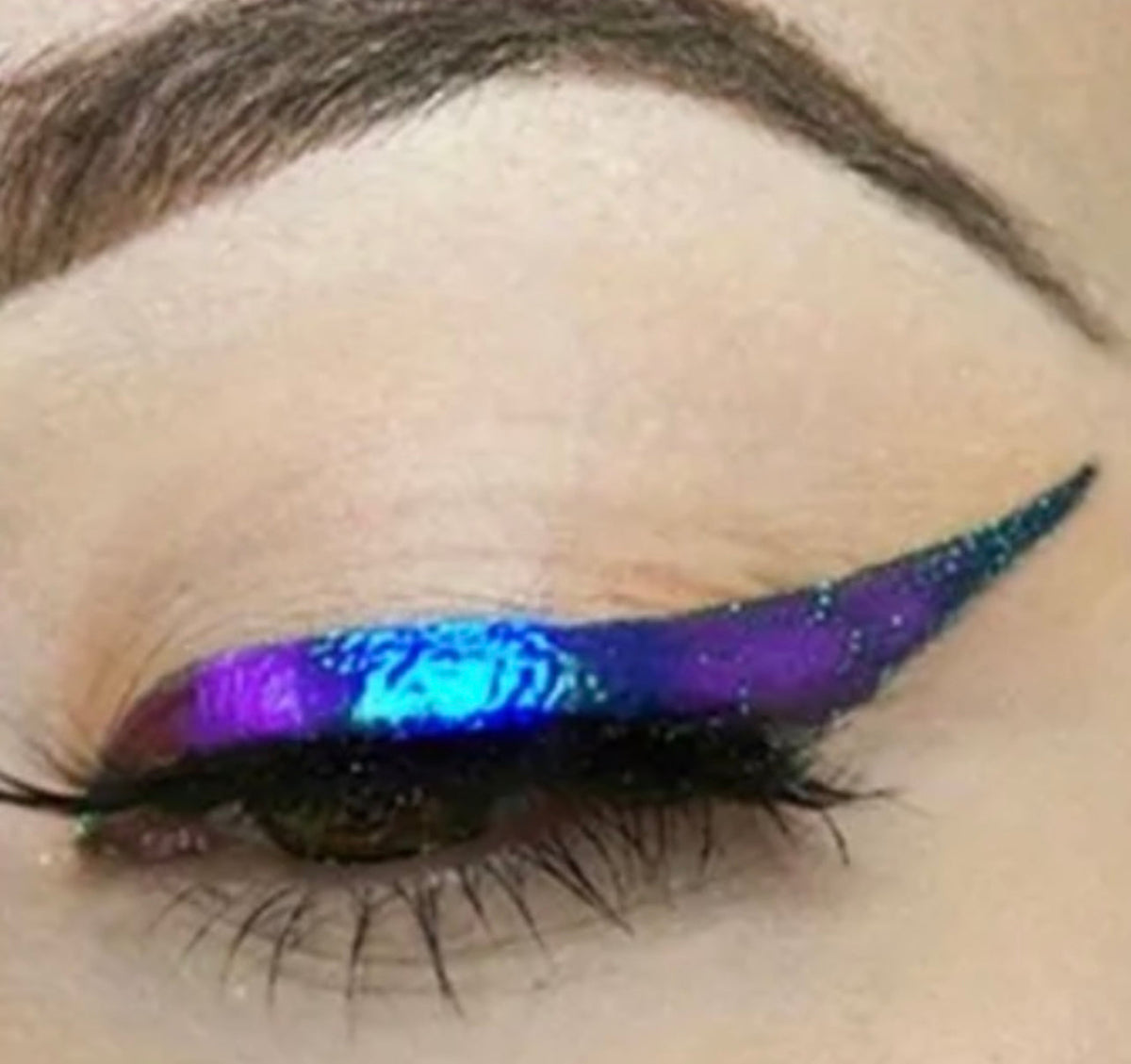 Extraterrestrial Eyes - Chameleon , Multi-chrome, Color Shifting Liquid Eyeliner - Nebula
